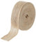 10M Juteband Burlap Band Vintage 2.5cm Sackleinenband natürliches Sackleinen-Stoffband, Bastelband zum Verpacken von Geschenken, Bastelprojekte, braunes rustikales Band für Blumengirlanden, Scrapbook