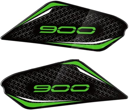 JAYWIS Aufkleber für Kraftstofftank Motorrad-Tankpad-Aufkleber, Öl-/Gasdeckel, Schutzaufkleber, Zubehör, Wasserdicht, Für Kawasaki Z900 Z 900 2017–2024 Protecto-Aufkleber(Grün,XS)