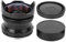 7.5MM F2.8 Mirrorless Camera Fisheye Lens Optimize Imaging Brass Mount EF-M & EOSM Mounts for M2 M3 M5 M6 M10 M100 M50 mirrorless camera(black) Gift