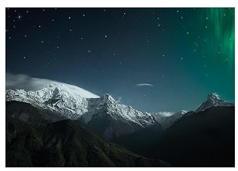 KunstLoft Tapete 'Polarlicht' 300x210cm Fototapete modern