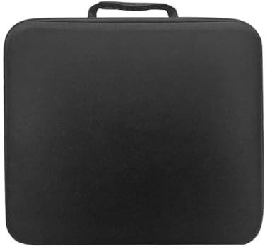 Générique Sacoche de Transport pour PS5 Pro, Sacoche de Protection de Voyage à Coque Dure adaptée à la Console pour PlayStation 5 Pro, aux manettes et aux disques (Noir)