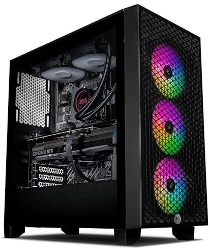 3XS Melius Gaming PC | NVIDIA RTX 5070 Ti 16GB | Intel Core i9-14900KF (24 Core/32 Thread) | 32GB DDR4 RAM | 2TB NVMe SSD | Windows 11 & 1 Month Xbox Gamepass Ultimate
