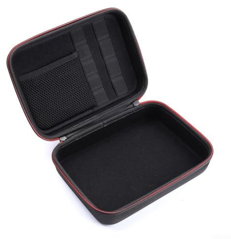 Custodia per registratore vocale digitale, custodia portatile per Zoom H1 H2n H5 H4n H6 F8 Q8, con scomparti e chiusura a cerniera