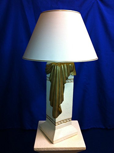 Lampe sur Pied Baroque en Métal et Verre avec Abat-Jour en Cristal, Méduse