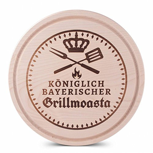 Holz-Schneidebrett Bayerischer Grillmoasta