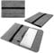 Laptop Schutzhülle für 9.6 9.7 10 10.1 11 11.6 12.5 13 13.3 14 15 15.6 16 17 17.3 Zoll aus Filz Sleeve Hülle Tasche Notebook Case Ultrabook Macbook Tasche , Größe:12.5 - 13.3 - 14 Zoll, Farbe:Grau