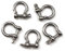 M4 Grillo Acciaio INOX 304 (Pack of 15)