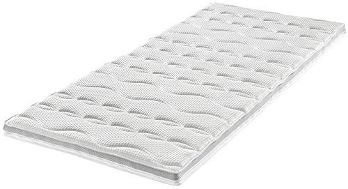 Frankenstolz Topper Klima Pori-cel®-Schaumauflage Weiss Größe 90x200 cm