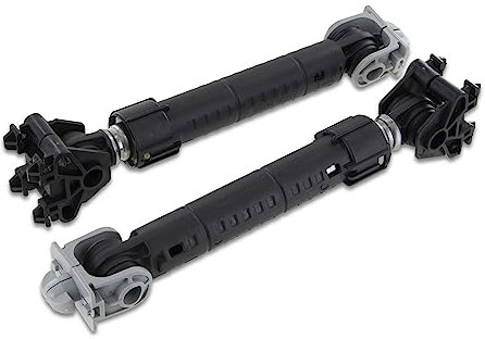 DL-pro 2x Stoßdämpfer für Bauknecht Whirlpool 481246648088 Suspa 120N 06230027 Indesit C00313104 Dämpfer Reibedämpfer Schwingungsdämpfer mit 10 mm Bohrung für Waschmaschine Waschgerät