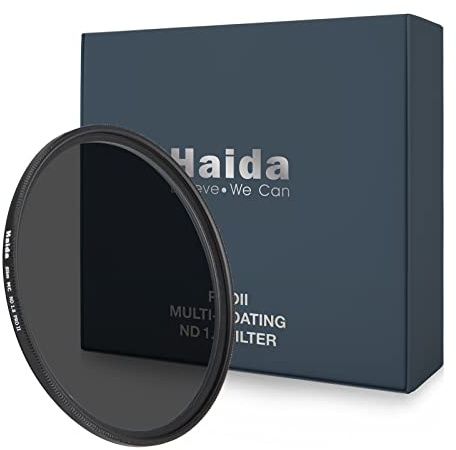 Haida 82 mm ND64-Filter, 6 Blendenstufen, Neutraldichtefilter, mehrschichtige Objektivfilter (PROII-Serie)