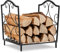 GOPLUS Range Bûches Chéminée, Porte Bûches Charge 60 kg, Intérieur Extérieur 44 x 32 x 39,5 cm