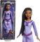 Mattel Disney Wish - Asha di Rosas, bambola snodata con capelli intrecciati, abito, scarpe e accessori rimovibili, look ispirato al film, giocattolo per bambini, 3+ anni, HPX23