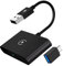 Kabelloser CarPlay Adapter für iPhone, kabelloser CarPlay Dongle, konvertiert werksseitig verkabeltes CarPlay zu kabellosem CarPlay, kompatibel für Audi/Porsche/Benz, 5 GHz WiFi-Auto-Connect, iOS 13+