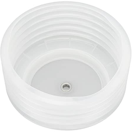 Couvercle Anti Poussière pour Perceuse, Bol À Poussière en Silicone Flexible et Transparent pour Scie Cloche, Couvercle Inférieur Amovible, Collecteur de Poussière pour L'Installation de Lumières Enca
