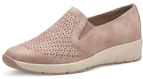 Jana Femme 8-24665-42 Mocassin, Rose, 38 EU