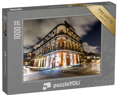 Puzzle 1000 Teile XXL „French Quarters in der Innenstadt von New Orleans“ – aus der Puzzle-Kollektion New Orleans