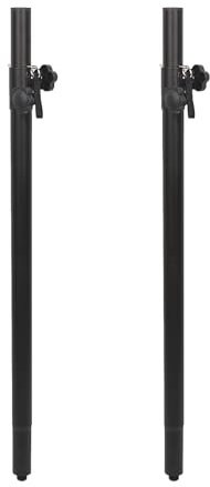 Howonder Subwoofer Pole,Speaker Poles for subwoofer,Pa Speaker Stands,Subwoofer Pole Mount,Speaker Stand Adapter,with 35mm and M20 Threaded Speaker Pole(2 Packs Black)