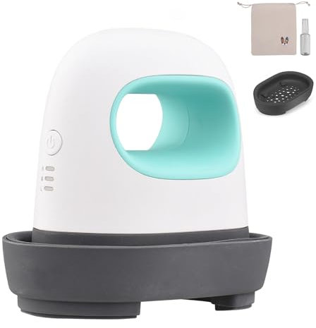 VoOqo Heat Press, Mini Heat Transfer Machine, Small and Portable Iron Press, 3 Heating Modes, Auto Off Function, Heating evenly, for T Shirts Hats Heating Transfer Projects green