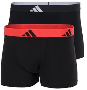 adidas Herren Trunk (2 Pack) - Active Flex Cotton Body - Boxershorts - Bequeme Unterwäsche