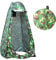ADVENTURE PEAKS Pop up Tent – Portable Toilet Tent Waterproof Privacy Shelter for Outdoor, Pop Up Changing tent ideal for Camping, Travel, Beach & Hiking (Green Camouflage)