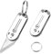 WhizNook 2 Stück Mini Taschenmesser, Schlüsselanhänger Messer, Kleines Taschenmesser Klappmesser Klein Bei Sich Tragen Klappmesser Schlüsselanhänger für Reisen, Camping, Bergsteigen, Wandern, Outdoor