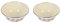 GALPADA 2 Pezzi ciotola microonde retrò infrangibile Contenitori immediato cucina cucine pentola terracotta vassoi food zuppiera bacino d'epoca bacino domestico Smalto di ferro Beige