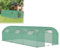 UISEBRT Serra in pellicola per pomodori, serra da giardino con porta e finestra, 3 x 6 x 2 m, in HDPE + pellicola LDPE con tubo in acciaio UV Ø 22 mm, per verdure, fiori e erbe aromatiche