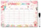 BOFUNX Stundenplan Magnetisch Abwischbar Personalisiert mit Stift, Stundenplan Kinder 1. Klasse - Schulanfang Einschulung Geschenk für Mädchen Jungen