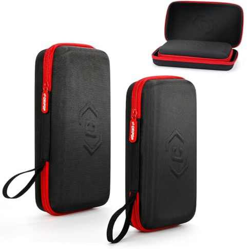 CIRPOP 2-teiliges Kleine Tragbare Werkzeugtasche Set – (27 cm + 23 cm) EVA-Hartschalen-Etui mit Reißverschluss – Abriebfestes Aufbewahrungsorganizer für Werkzeuge & Zubehör