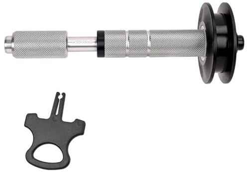 HOUSON Kettenhalter für Thru-Axle Fahrräder (142-148mm Einbaubreite) | Kettenreiniger mit Schnellspann-System | Inkl. POM-Lager