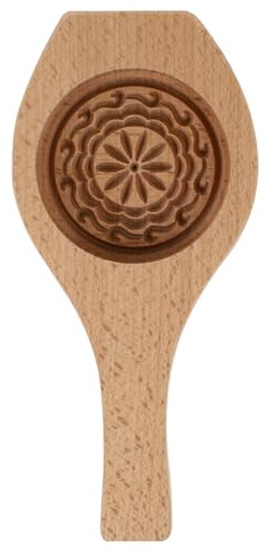VANZACK Mondkuchenform Aus Holz Backform Für Mondkuchen Und Arabisches Gebäck Diy Form Zum Backen Für Hausbacken Festliche Anlässe Und Als Geschenk 8.66 X 3.94 X 0.91 in