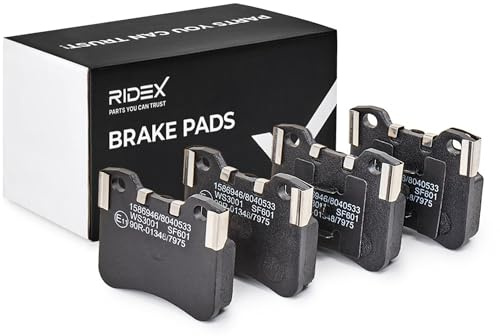 RIDEX 402B0765 Bremsbelagsatz Bremsbeläge Vorne Kompatibel mit PEUGEOT 106 II Schrägheck 1A, 1C