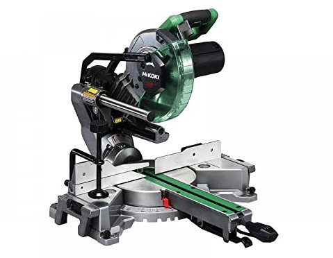 C8FSHG Sliding Compound Mitre Saw 216mm 1100W 110V
