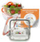 Portion Perfection Bariatric Food Containers,Meal Prep Containers/Lunchbox/Heat-proof Glass Portion Control Container 3pk, Bypass, Bariatric Surgery Must Haves
