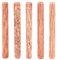 Haudang 5 Stücke Töpfer Werkzeuge Hand Rollen für Ton Stempel Muster Roller, Töpferwerkzeuge Ton Modelliermuster Roller Kit