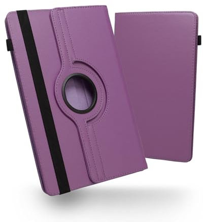 UC-Express Tablet Schutzhülle - kompatibel mit Allen 10-10.1-10.2-10.3-10.4-10.5-10.6-10.8-10.9-11 Zoll Geräten - 360 Grad Hülle für Tablets - ultradünne Tablettasche - Tablet Case, Farben:Lila