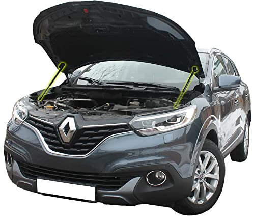 Motorhaubendämpfer kompatibel mit Renault Kadjar 2015+ Gasdruckfeder Motorhaube Dämpfer Gasfeder Stoßdämpfer Motorhaubenlifter 2 Stück