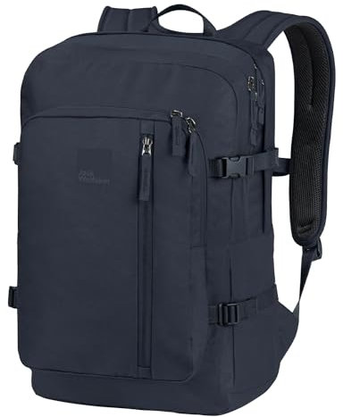 Jack Wolfskin Unisex Erwachsene Berkeley DE Luxe Tagesrucksack, Night Blue, One Size