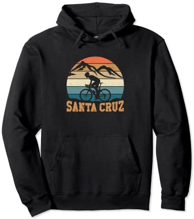 Santa Cruz CA Mountainbike Bike MTB Fahrrad Pullover Hoodie