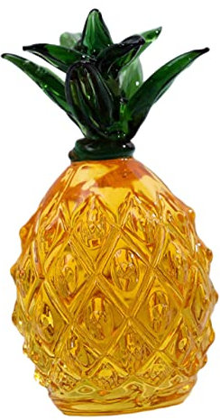 Hoement Dekorative Kristall Ananas Statue als Kreative Tischdekoration