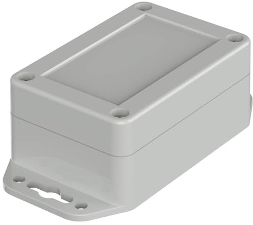 Bopla Euromas X, XT 090604 WL 7035 07809064 Flansch-Gehäuse 90 x 60 x 39.9 ABS Lichtgrau (RAL 7035) 1 St.