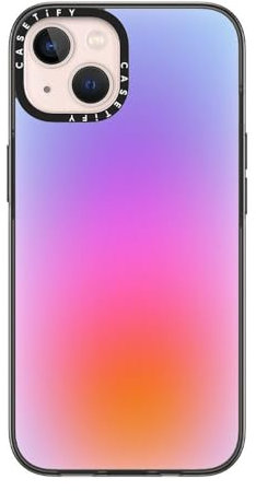 CASETiFY Compact iPhone 13 Case [2X Military Grade Drop Tested / 4ft Drop Protection] - Color Cloud - Clear Black