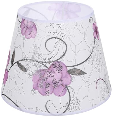 UKCOCO Abat-Jour Lampe E27 En Tissu Pour Lampe De Table Et Lampadaire Couverture Lumineuse Intérieure Polyvalente Accessoire D’Éclairage Pour Salon Et Chambre 22.00 X 17.00 X 14.00 cm 1 Pièce