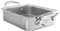 Mauviel M'Minis Stainless Steel Rectangular Roasting Pan With Stainless Steel Handles, 7 x 5-in, Made in France