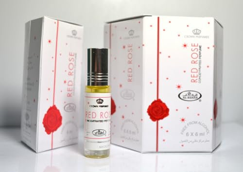 Red Rose Al-Rehab Parfümöl Roll On 6 X 6ml