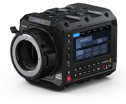 Blackmagic Design Pyxis 6K EF Handheld camcorder 6K Ultra HD Black