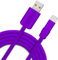 Chubby 2.0 240W USB C Cable Durable Fast Charging Cable Ultra-Thick Silicone Charger Cord Compatible with iPhone 15/16 Series, Samsung Galaxy, Purple+Purple, USB-A to Type-C, 9.8 FT