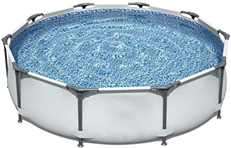 Suuim Piscine Hors Sol Ronde pour 6 Personnes – Cadre de 3 m x 76,2 cm, Pompe à Filtre Vendue séparément