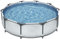 Suuim Piscine Hors Sol Ronde pour 6 Personnes – Cadre de 3 m x 76,2 cm, Pompe à Filtre Vendue séparément
