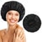 choshion Large shower cap reusable waterproof, Terry Lined Shower Caps for Women, Silk Bonnet for Sleeping Women Men